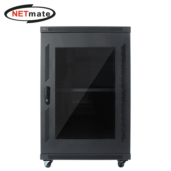 강원전자 넷메이트 1000 허브랙(블랙) NM-H1000MN(Black)