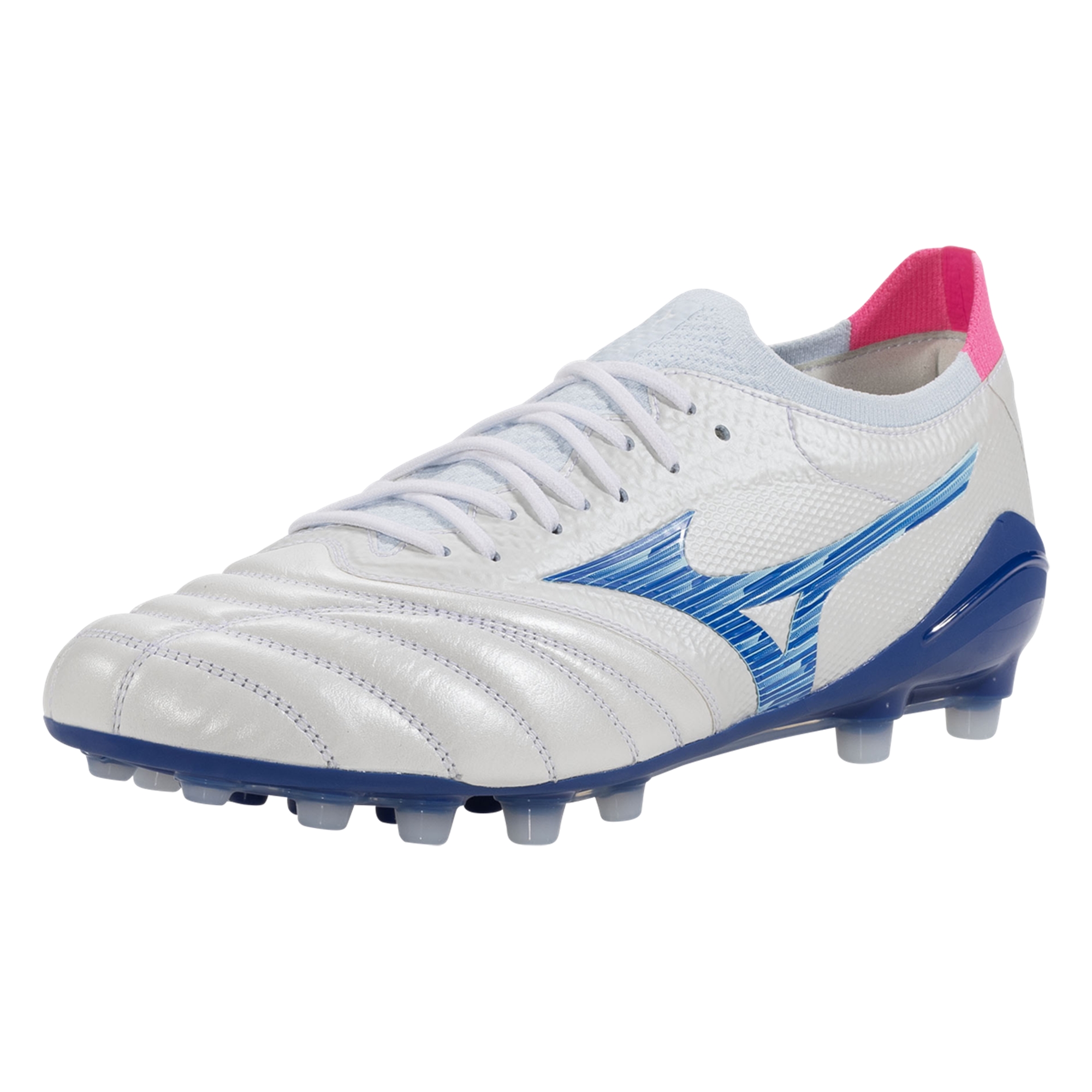 AG축구화 미즈노 Morelia Neo IV Beta MIJ White, US 7.5 - 메인 이미지