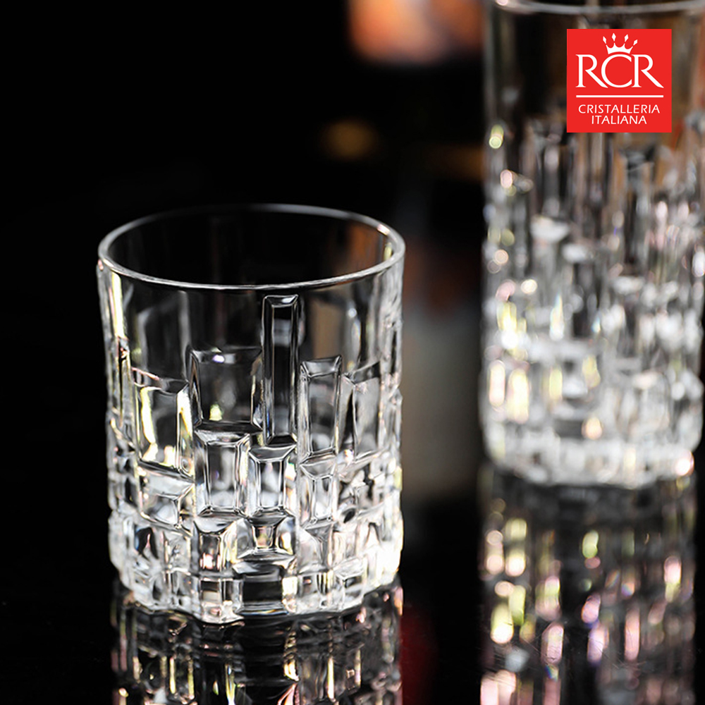 RCR 고급 크리스탈 위스키잔세트 330ml, 6개, 에트나 언더락잔 - 상세 이미지 4