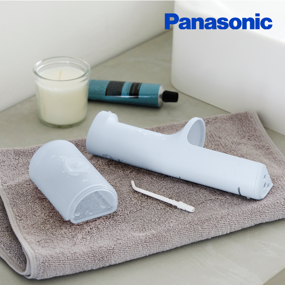 파나소닉 휴대용 무선 구강세정기 치아 물치실 칫솔 교정 보철 치간 세척기 EW-DJ26