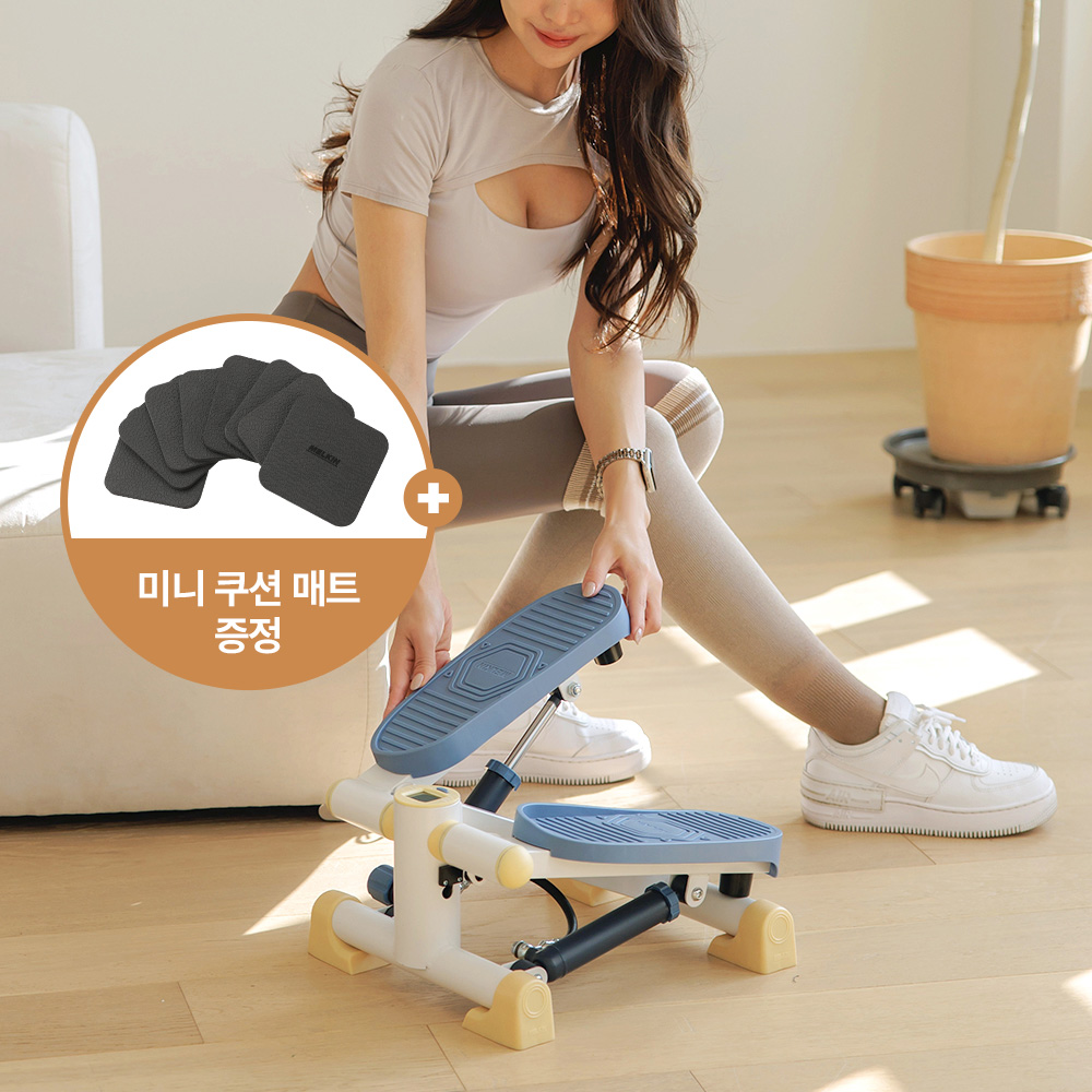 멜킨 스텝퍼 저소음 실내 유산소운동 가정용 천국의계단 걷기 마운틴플러스 계단오르기 스텝밀 제품 이미지