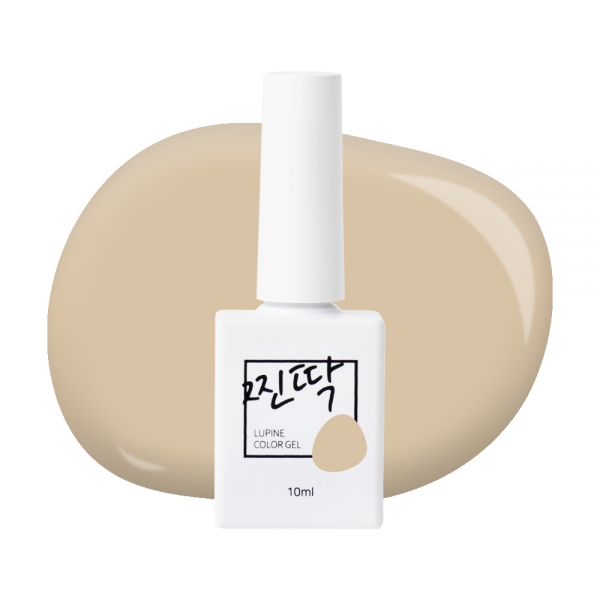 찐딱 컬러젤폴리쉬 10ml JJ091 (모카 브라운) - 상품 이미지