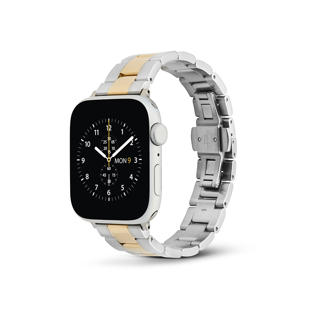 다니엘 웰링턴 SMARTWATCH ICONIC LINK 애플워치 투톤 메탈 링크스트랩 - 상세 이미지 3