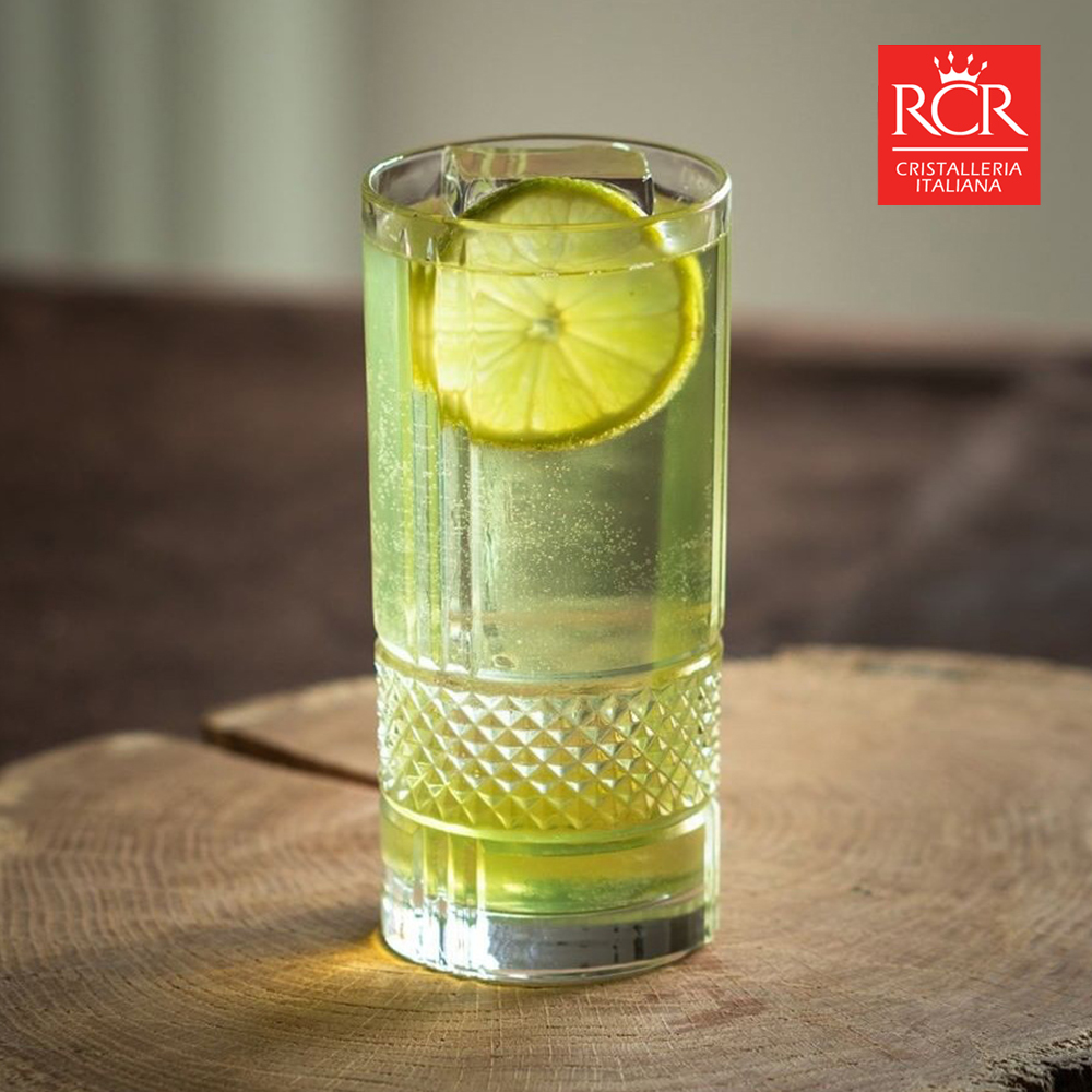 RCR 크리스탈 위스키잔 고급 술잔 선물세트 6P 370ml, 6개, 브릴란테 하이볼잔