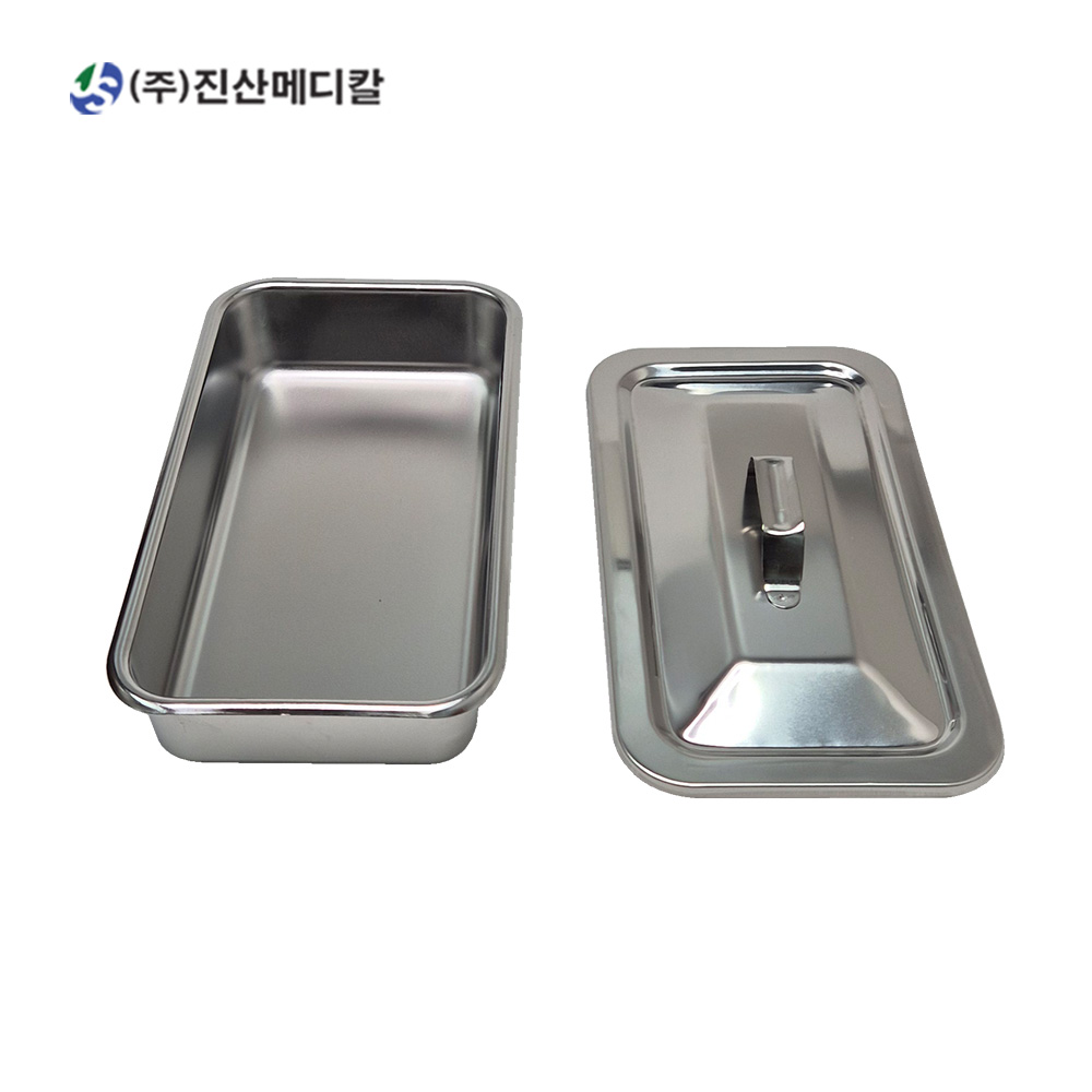 국산 고급형 스텐 개부밧드 8절 230x130x45 병원 의료용 소독밧드 병원용 바트 - 상품 이미지
