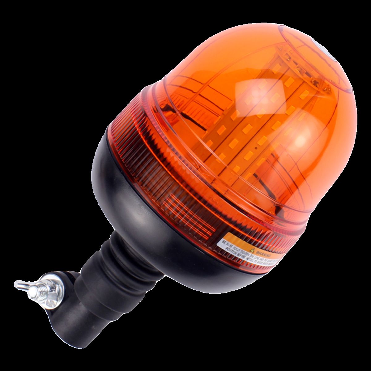 중장비 경고등 지게차 사이키 점멸등 안전등 경고 경광등 A형 LED 40개+브라켓 12-24V - 상세 이미지 5