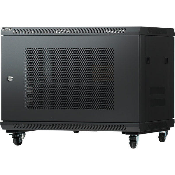 강원전자 넷메이트 타공문 허브랙(블랙) NM-H500PD(BLACK) - 상세 이미지 2