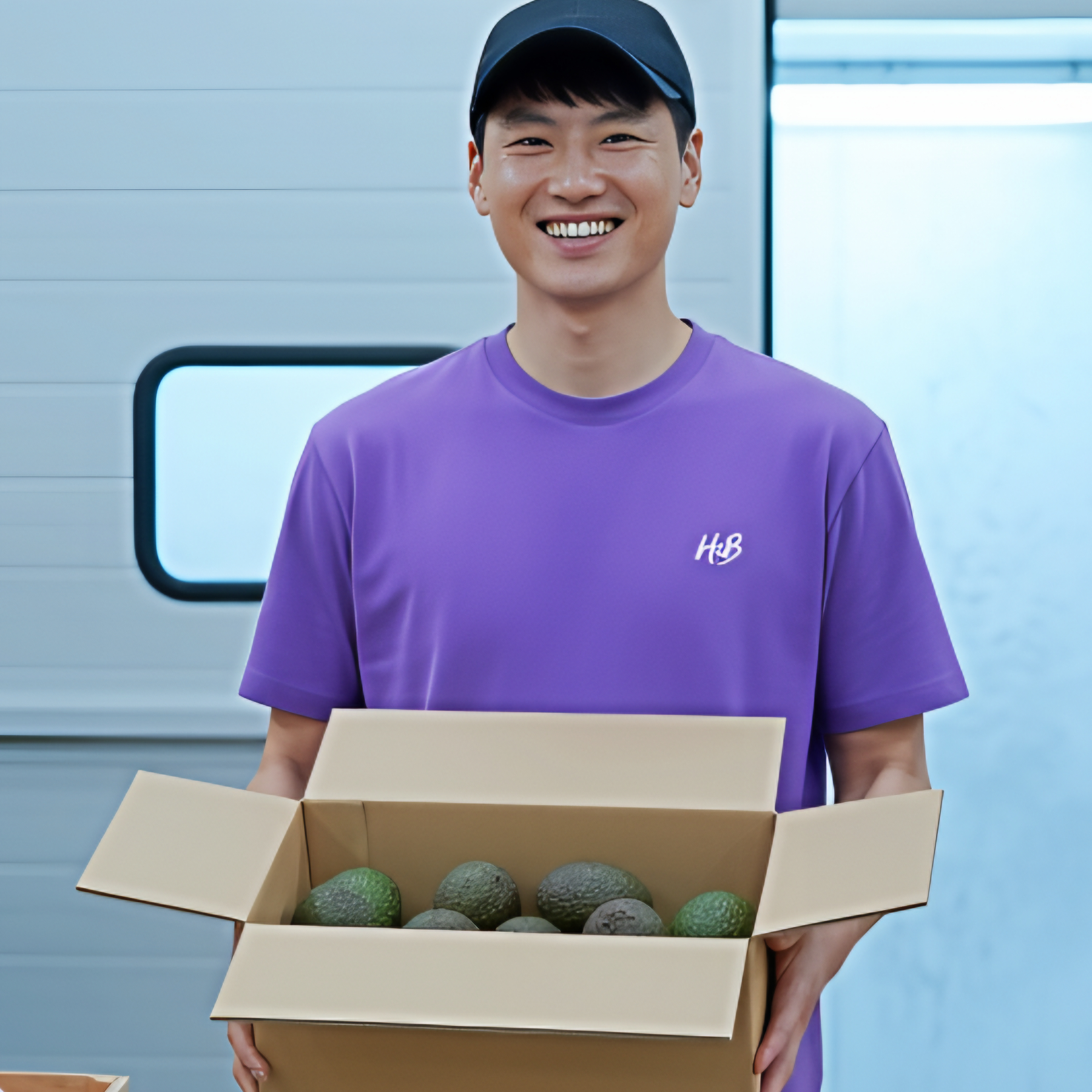 수입 생 아보카도 중과 180g, 10개 - 상품 이미지