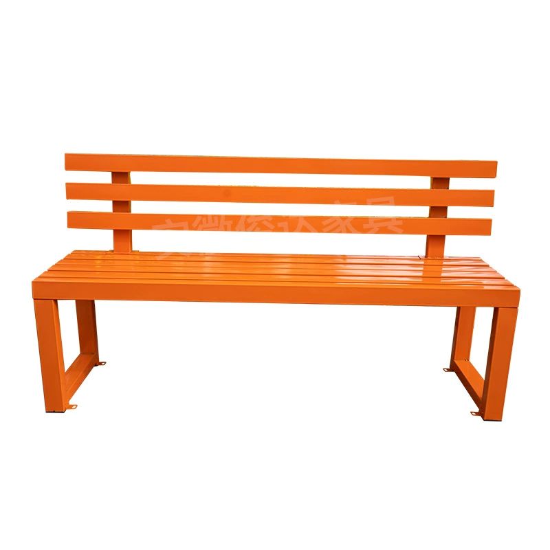 등받이 벤치의자 야외 촬영 공원의자 나무벤치 핑크 직배 1mx40cmx45cm 색상 상담 - 상세 이미지 5