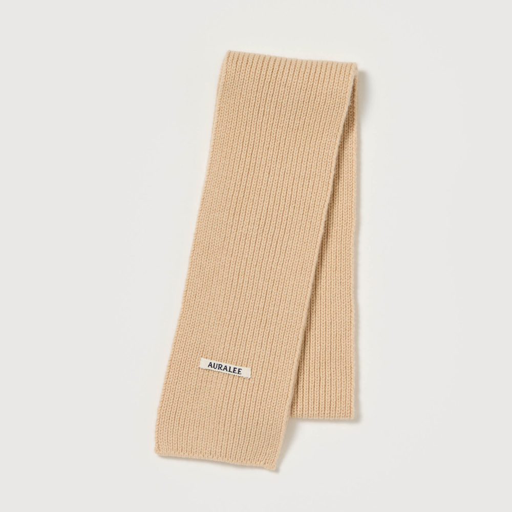 오라리 우먼즈 머플러 LIGHT CASHMERE KNIT STOLE - 상세 이미지 4
