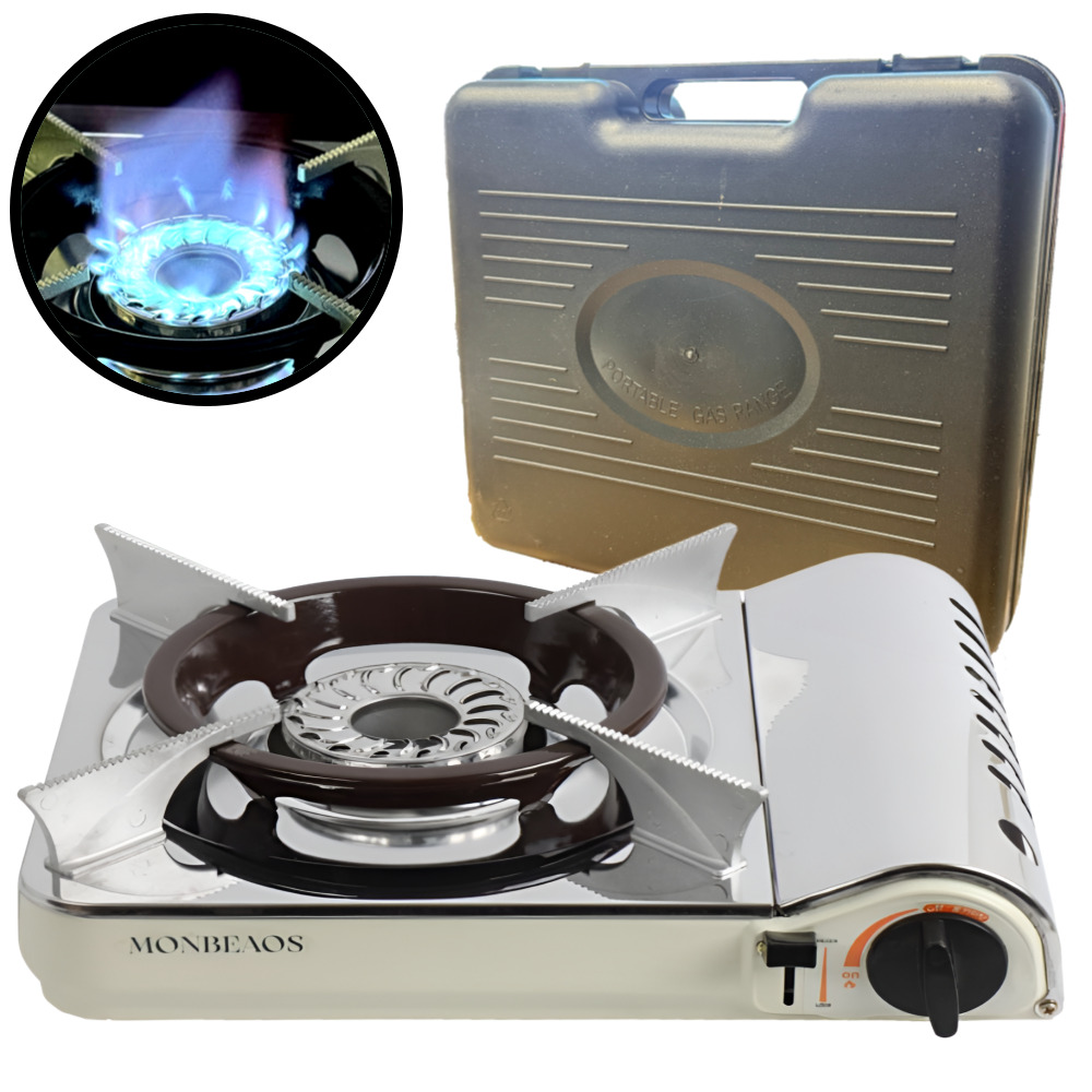 몽비오스 휴대용 가스버너 부르스타 국산 고화력 휴대용가스렌지 신화 화로 2002 제품 이미지