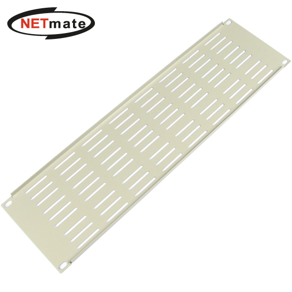 강원전자 넷메이트 허브랙 통풍식 블랭크 판넬(3U/아이보리) CYPV-3U(Ivory)