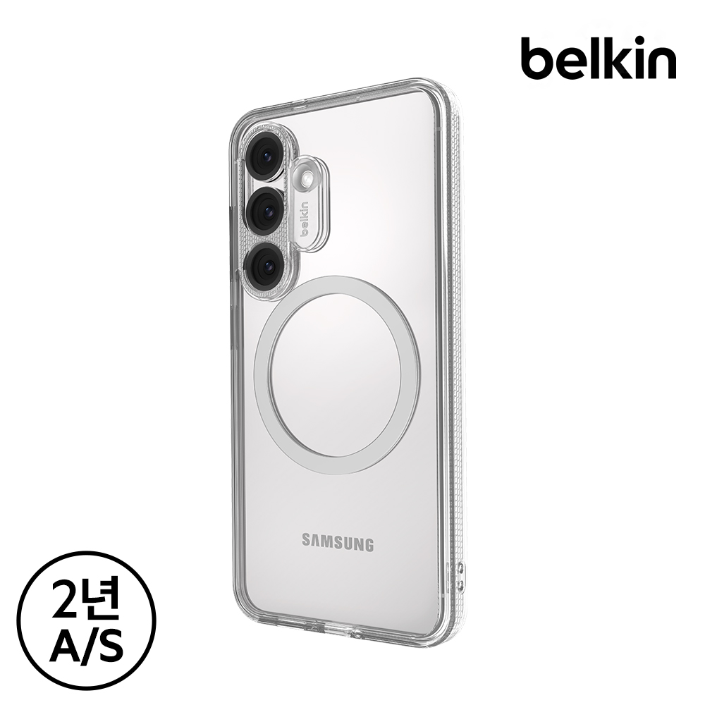 벨킨 갤럭시 S25 플러스 Qi2 맥세이프 마그네틱 투명 케이스 MSB002 변색방지 - 상세 이미지 2