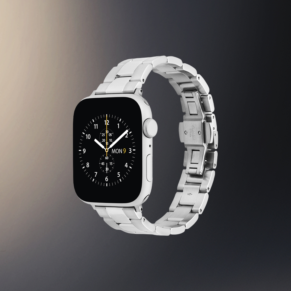 다니엘 웰링턴 SMARTWATCH ICONIC LINK 애플워치 실버 메탈 링크 브레이슬릿 이미지 7