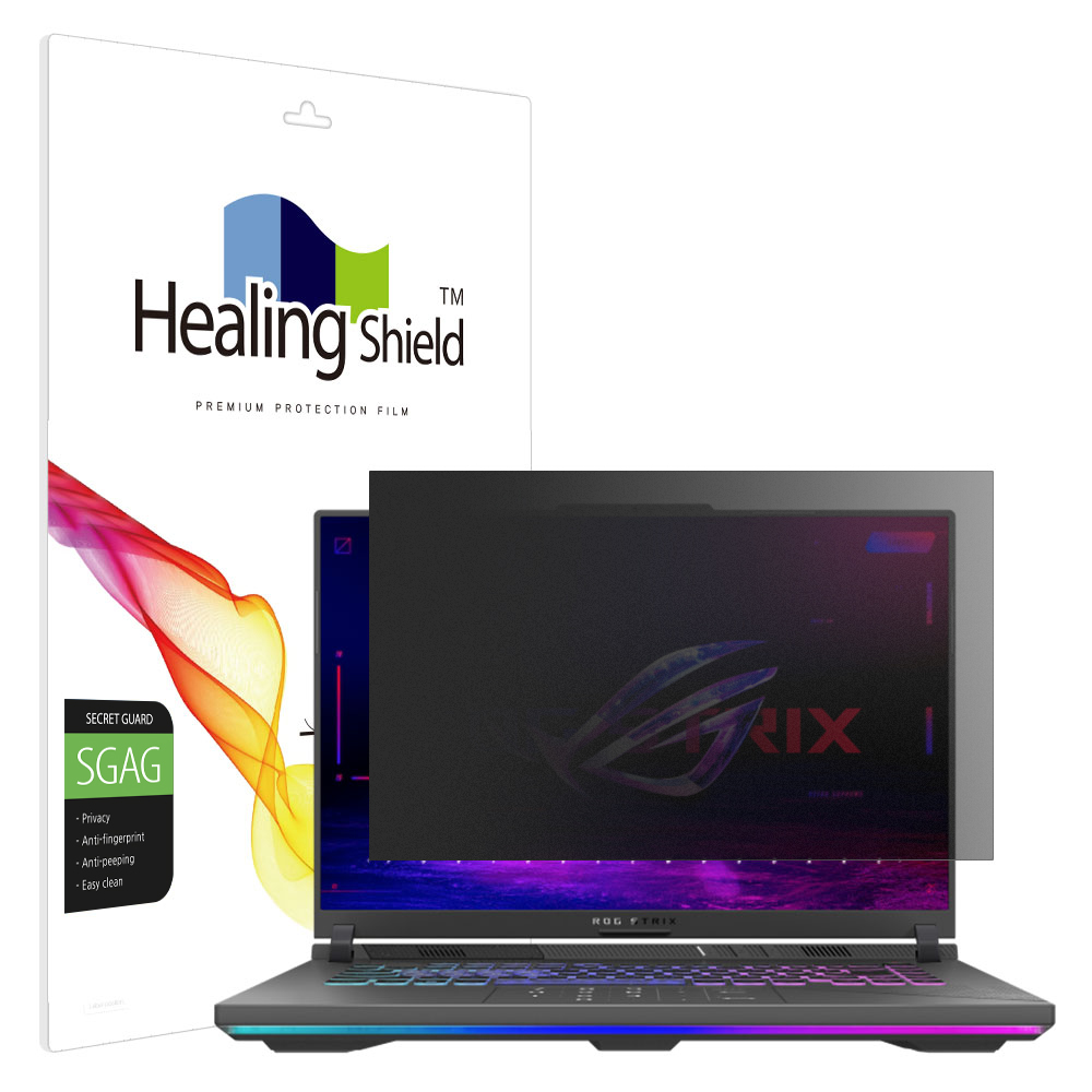 에이수스 ROG Strix G16 2024 프라이버시 저반사 사생활 보호필름 액정 - 메인 이미지