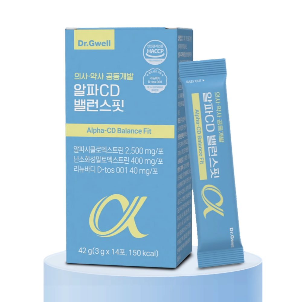알파CD 효능 알파시디 가루 알파시클로 덱스트 고함량 파우더 덱스트린 제로 밸런스핏 2+1 - 상세 이미지 3