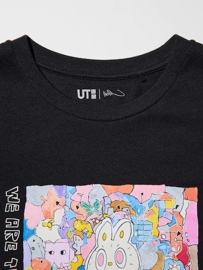 유니클로 반팔티 라부부 POP MART UT 481297 - 상세 이미지 4