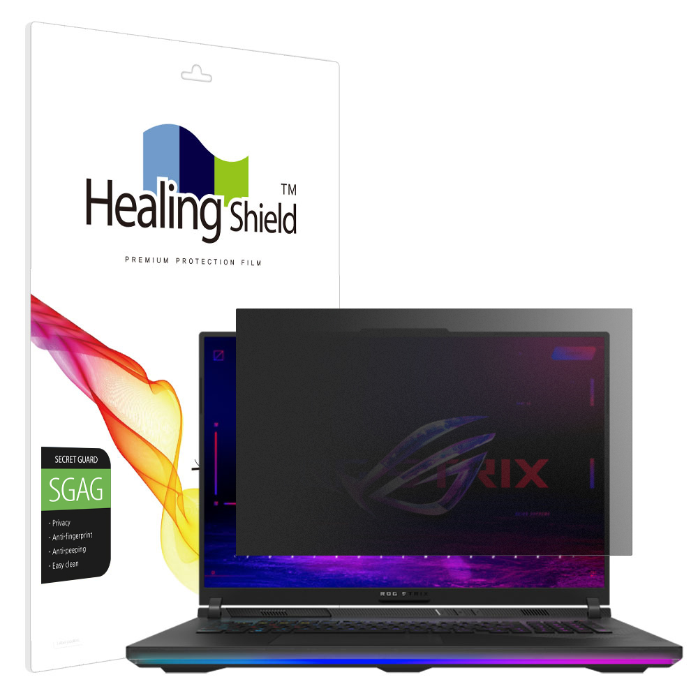 에이수스 ROG Strix SCAR G18 2024 프라이버시 저반사 사생활 보호필름 액정 - 메인 이미지