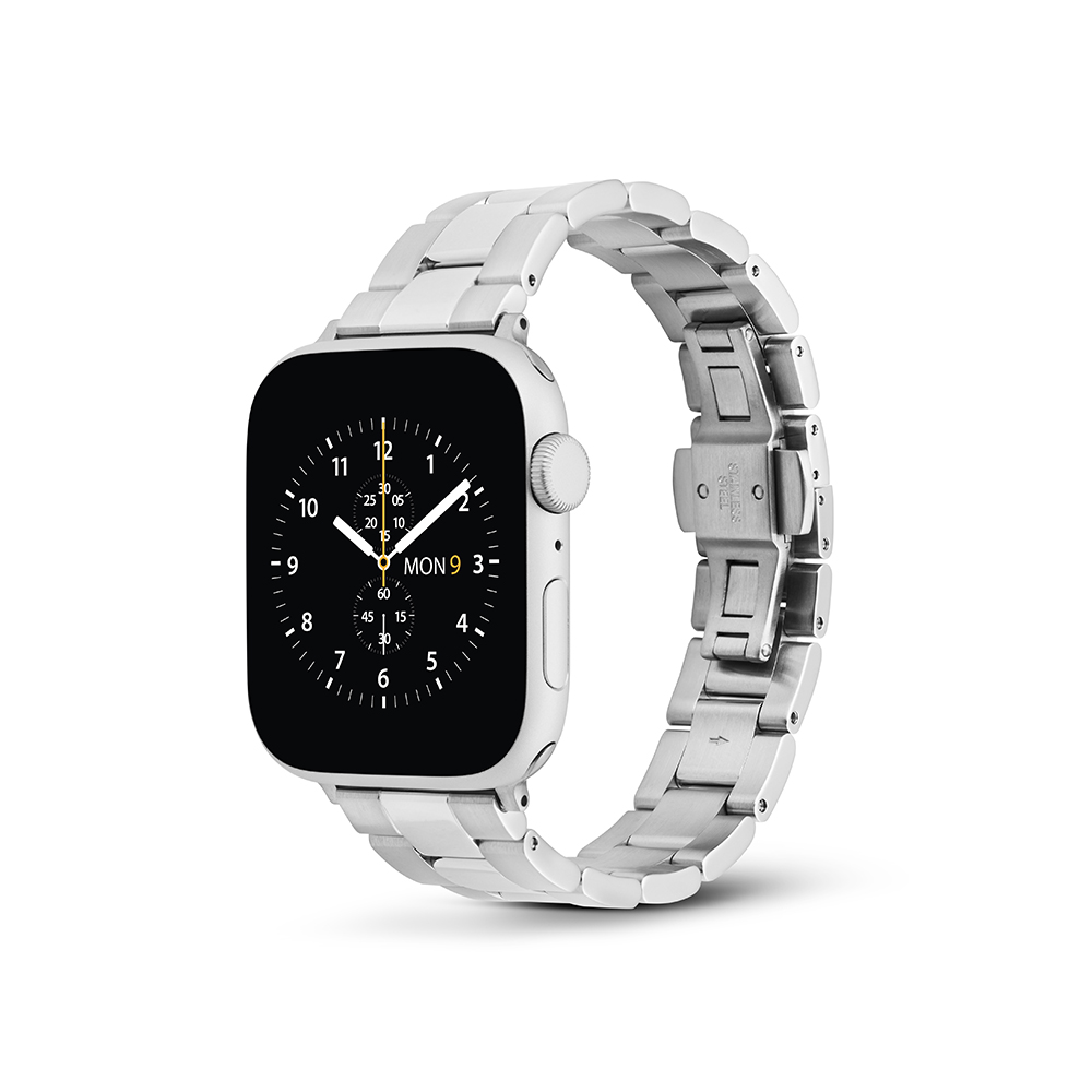 다니엘 웰링턴 SMARTWATCH ICONIC LINK 애플워치 실버 메탈 링크 브레이슬릿 - 상세 이미지 3