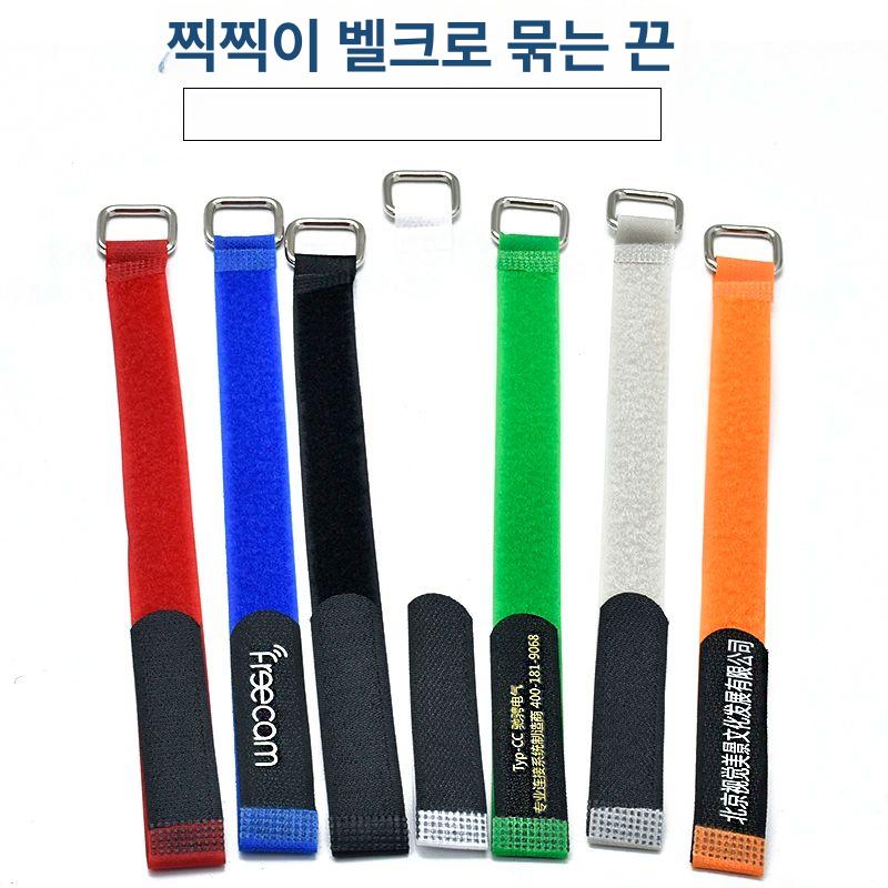 고정용 스트랩 다용도 택배 운반 물건 고정 플라스틱 1.6cm 너비x15cm 3개 - 상세 이미지 3