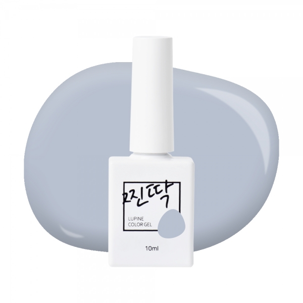 찐딱 컬러젤폴리쉬 10ml JJ096 (그레이 블루) - 상품 이미지