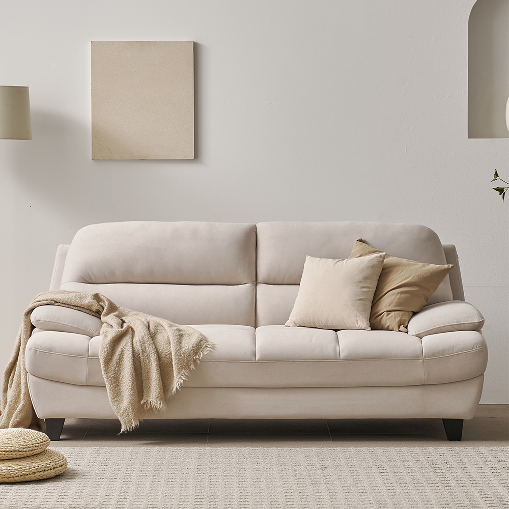 보니애가구 패브릭 쇼파 몽드 조야 페브릭 3인용 소파