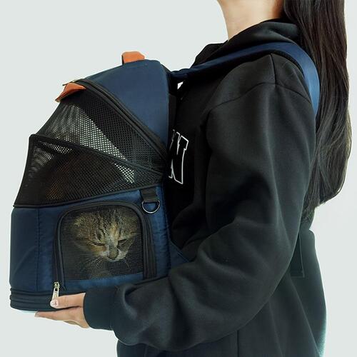 초경량 고양이가방 아코디언 앞가방 터널 돔형 숨숨집 하우스 외출 이동장 이동가방 켄넬 백팩