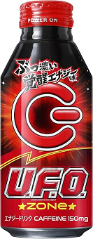 산토리 U.F.O. ZONe ENERGY 에너지 드링크 400ml - 메인 이미지