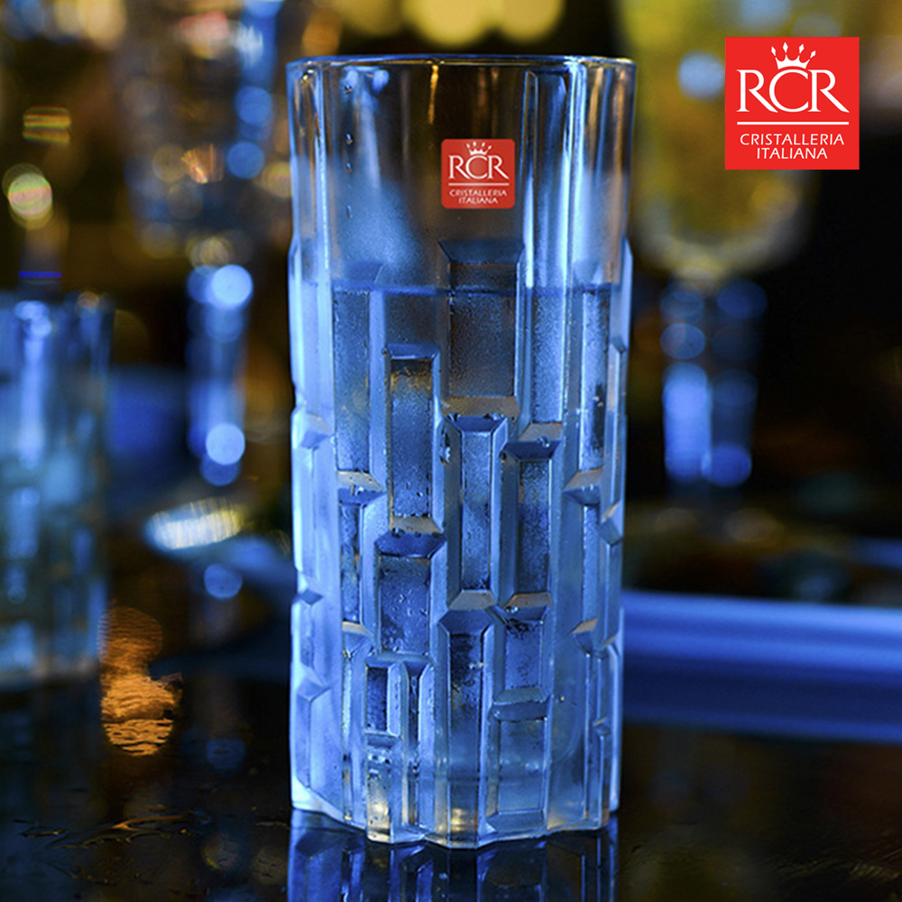 RCR 크리스탈 위스키잔 고급 술잔 선물세트 6P 340ml, 6개, 에트나 하이볼잔