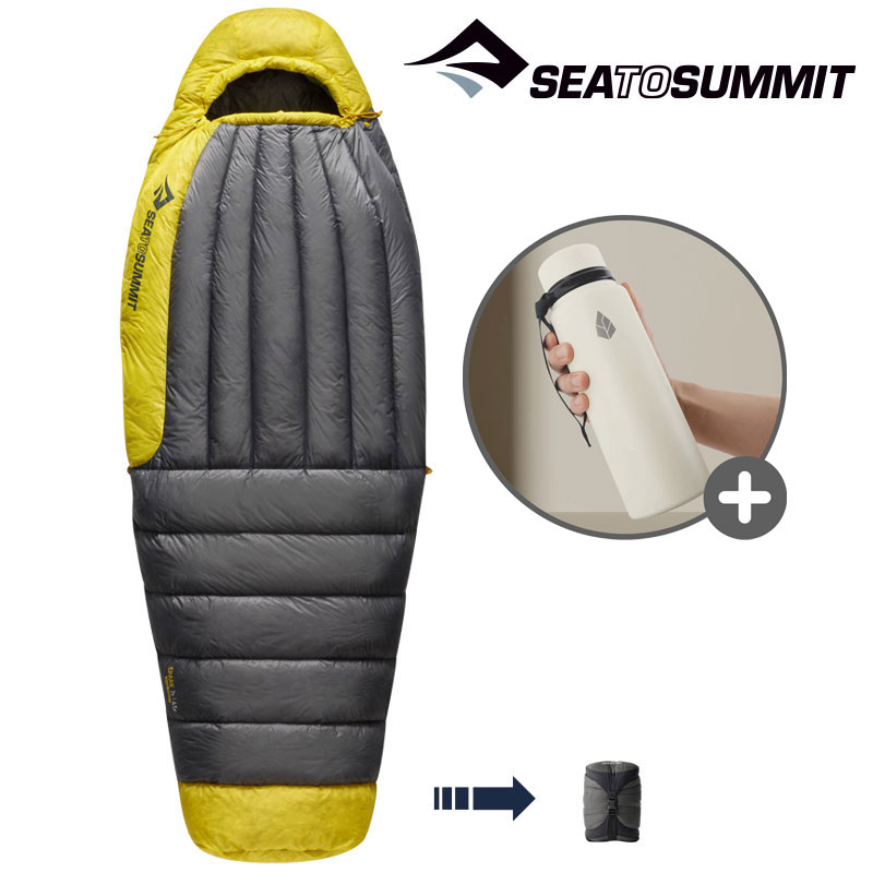 씨투써밋 스파크 4도 레귤러 구스다운 유니섹스 850필파워 초경량침낭 캠핑 백패킹침낭