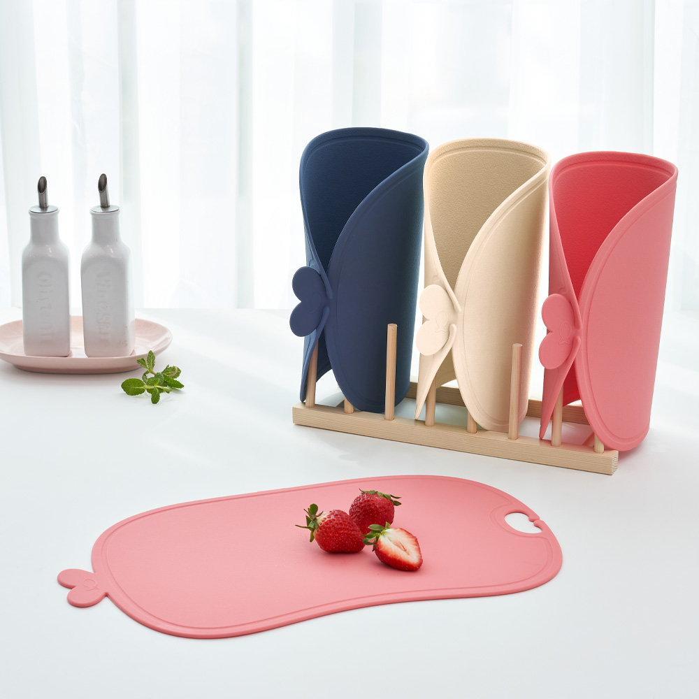 [1+1] 이놀 국내생산 칼집나지 않는 항균 안심 도마