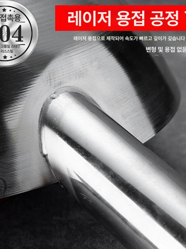 2/2.5/3.5L 짧은손잡이 바가지 물받이 스테인레스 식품급 304 짧은 손잡이 A - 상세 이미지 5