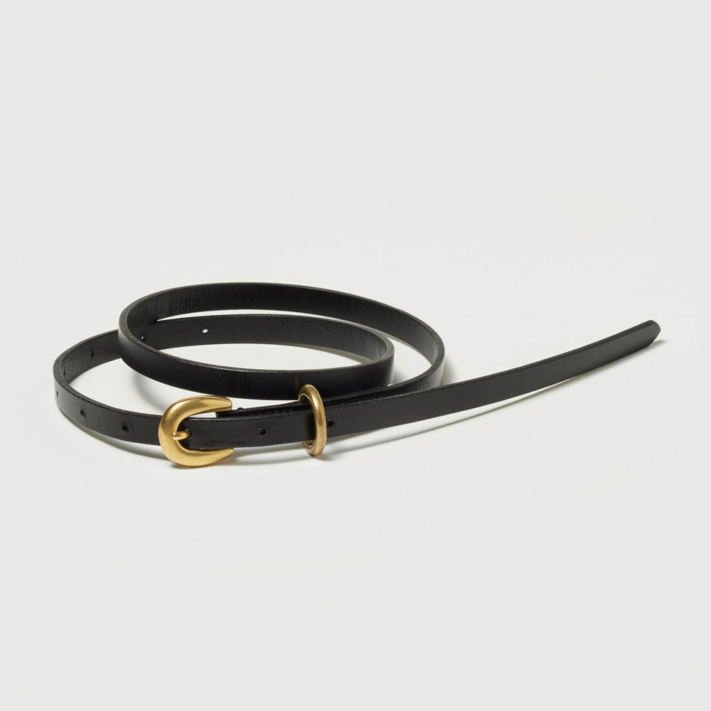 오라리 우먼즈 벨트 LEATHER NARROW BELT - 상세 이미지 3