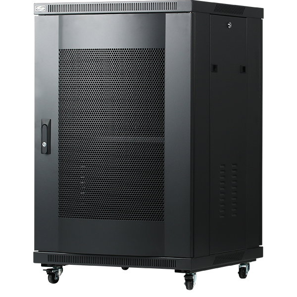 강원전자 넷메이트 타공문 허브랙(블랙) NM-H1000PD(BLACK) - 상세 이미지 2