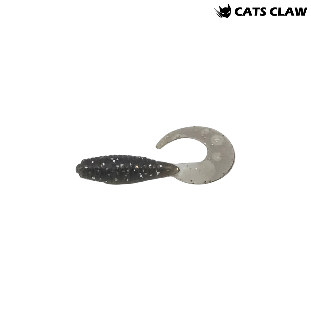 캣츠크로우 씨그럽 우럭웜 광어캐스팅 배스웜 009 스모크 골드, 4.3cm(1.7인치) - 메인 이미지