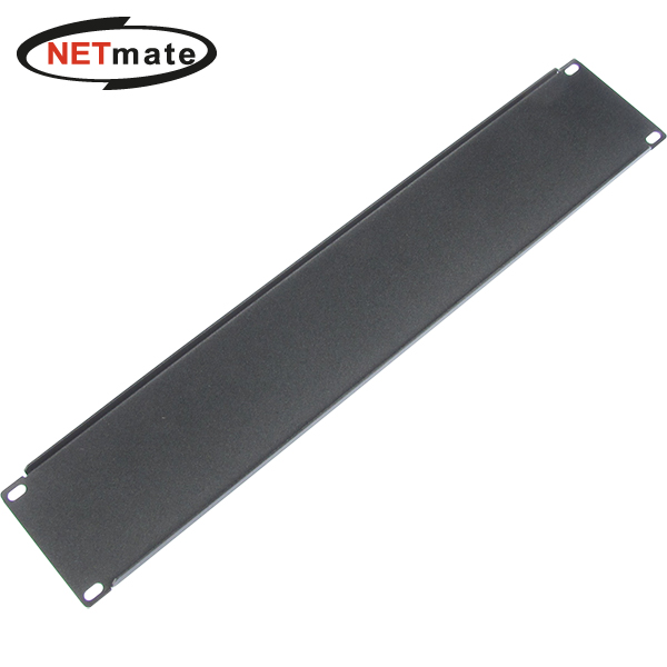 강원전자 넷메이트 허브랙 블랭크 판넬(2U/블랙) CYPN-2U(Black)