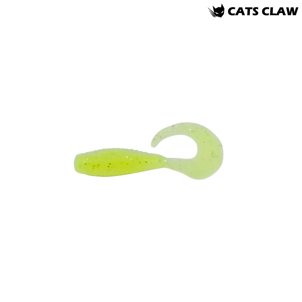 캣츠크로우 씨그럽 우럭웜 광어캐스팅 배스웜 015 차트 실버, 4.3cm(1.7인치) - 메인 이미지
