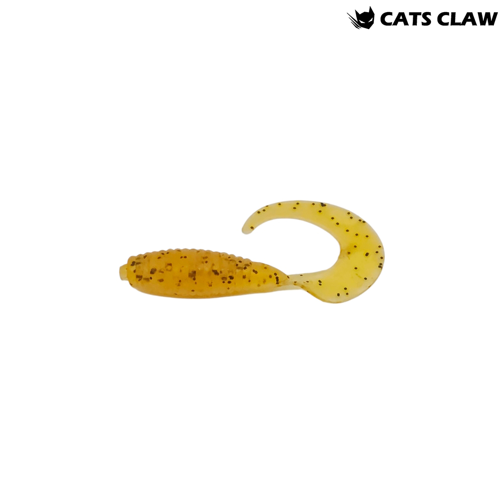 캣츠크로우 씨그럽 우럭웜 광어캐스팅 배스웜 010 루트비어 BK, 4.3cm(1.7인치) - 메인 이미지