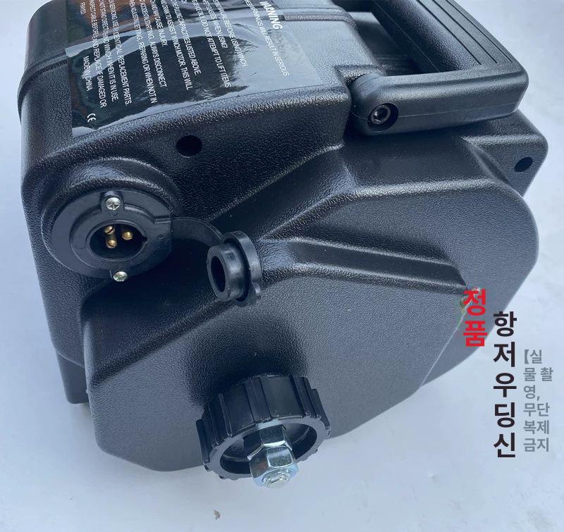 휴대용 자동차 윈치 강철 화물 크레인 오프로드 와이어 5000lb 섬유 로프+도구 가방 포함 - 상세 이미지 5