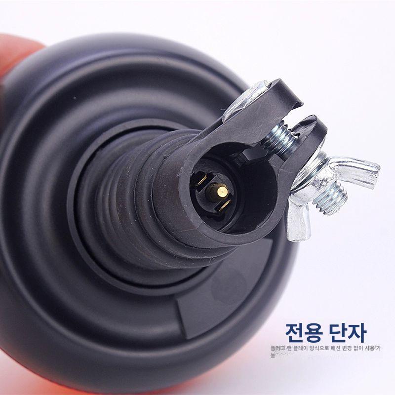 중장비 경고등 지게차 사이키 점멸등 안전등 경고 경광등 A형 LED 40개+브라켓 12-24V - 상세 이미지 2