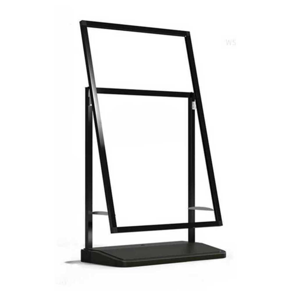 물통배너거치대 가게 행사용 현수막 만들기 프레임 검정 80X120cm - 상품 이미지