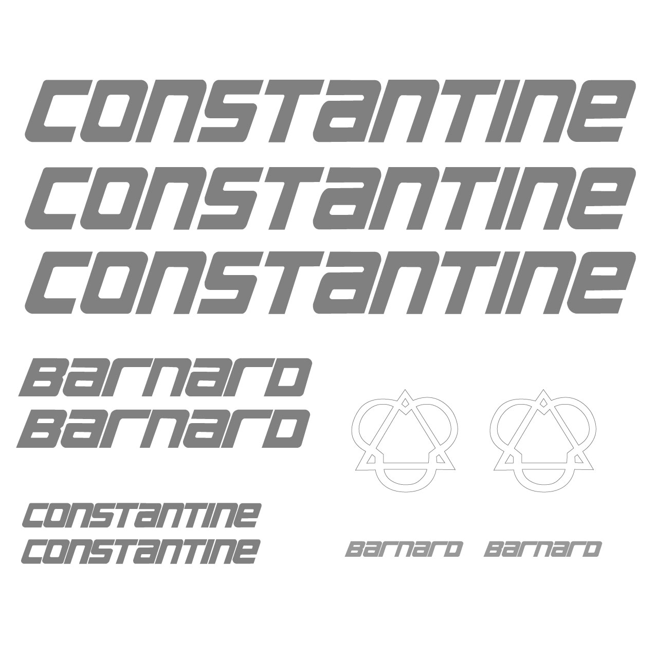 [2024년 2025년] 콘스탄틴 버나드 BARNARD 픽시 자전거 데칼 커버업 스티커 세트  COVER-UP SET - 상세 이미지 2