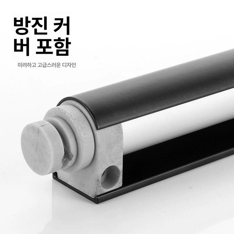 도어 클로저 미닫이 닫힘 스토퍼 방문 개폐기 무타공 목문 댐핑 문닫힘 경량 20-50kg 0.75m-1.3m - 상세 이미지 4