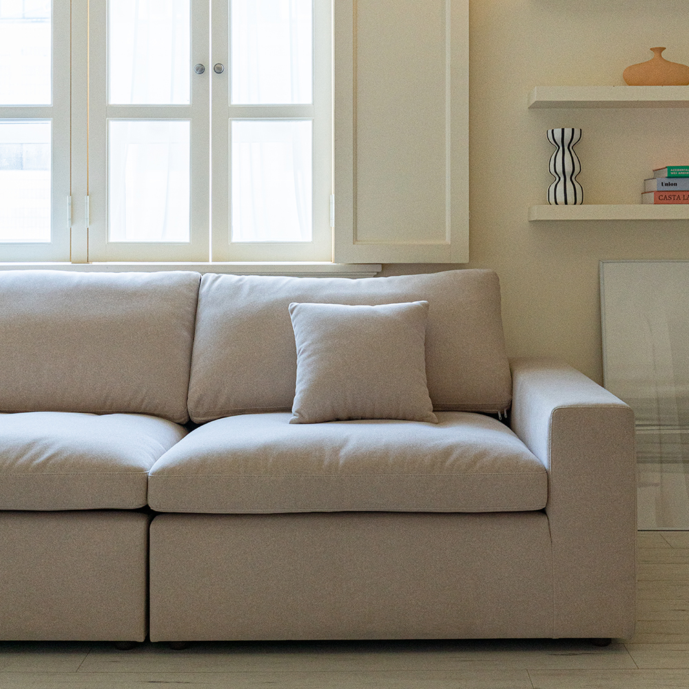 [프리덴소파] 리베라 아쿠아클린 패브릭 소파 4인용 4인 일자형