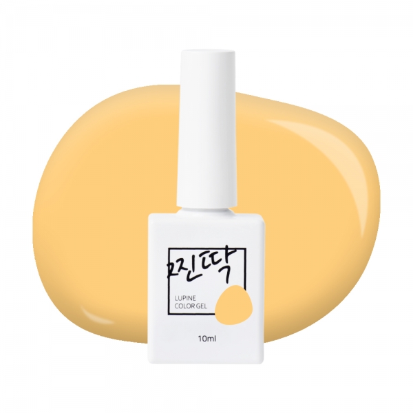 찐딱 컬러젤폴리쉬 10ml JJ082 (망고 옐로우) - 상품 이미지