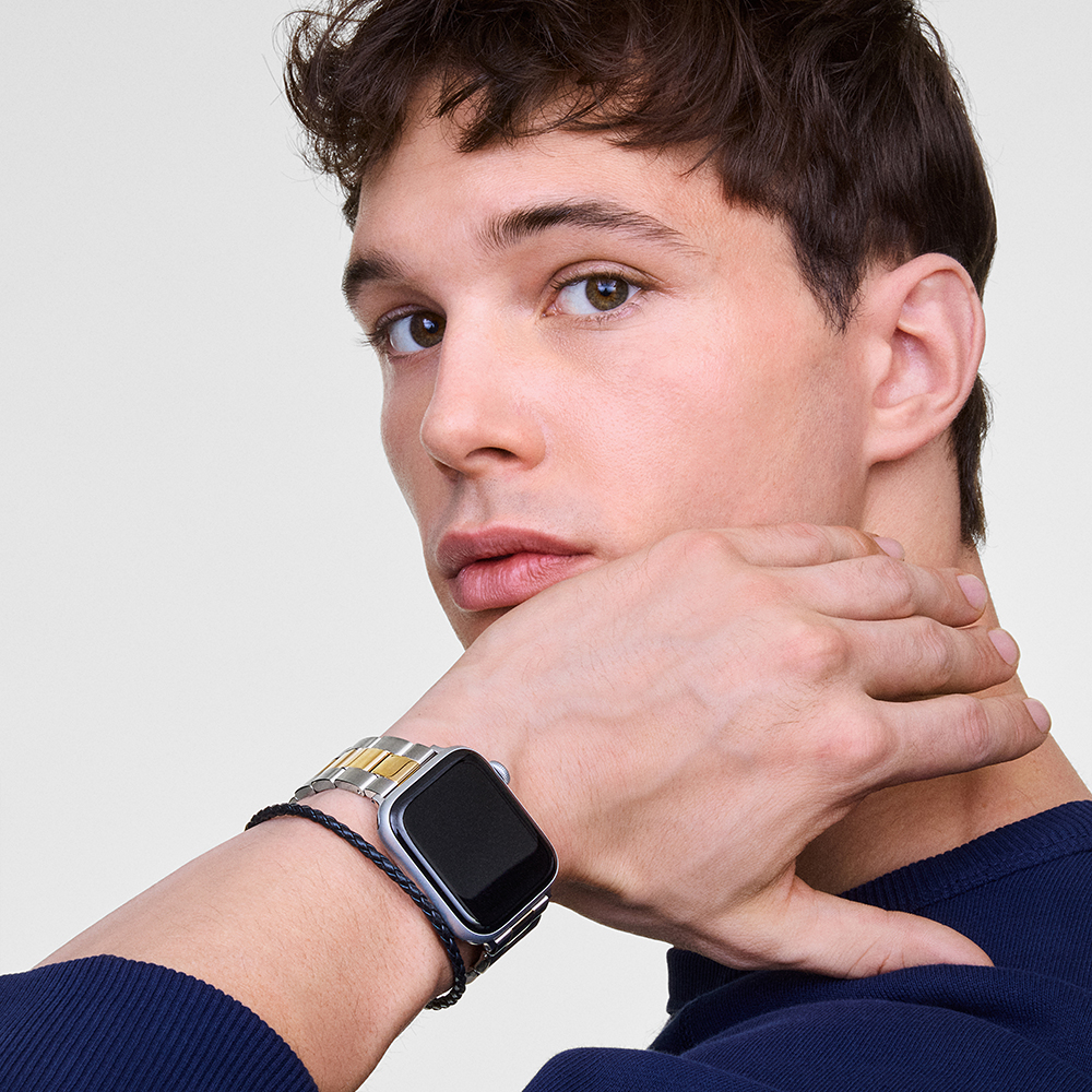 다니엘 웰링턴 SMARTWATCH ICONIC LINK 애플워치 투톤 메탈 링크스트랩 - 상세 이미지 2