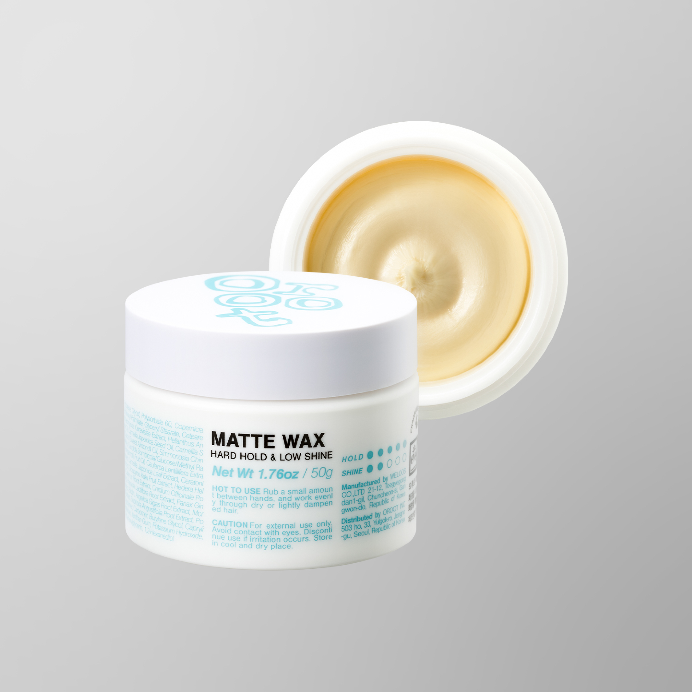 오루트 비건 남자 헤어 매트 왁스 50g