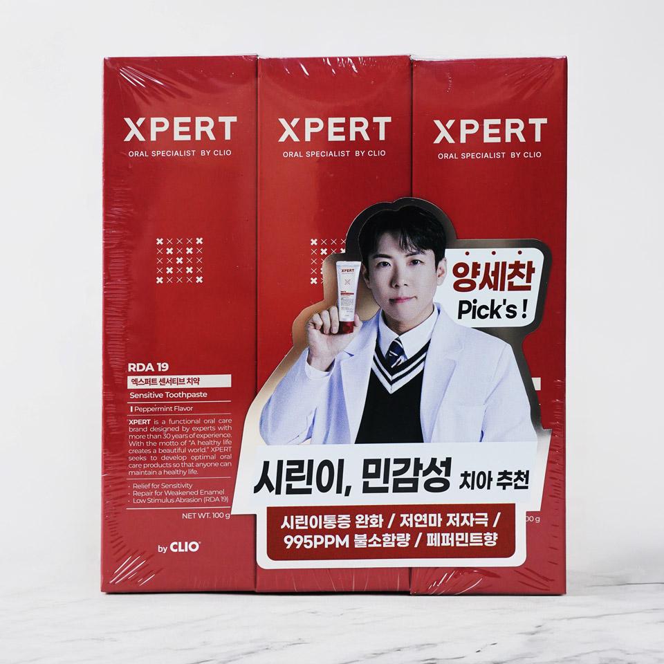메가마트 크리오 엑스퍼트 센서티브치약 100gx3입 - 상품 이미지