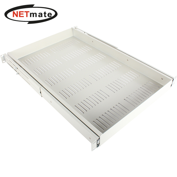 강원전자 넷메이트 서버랙 슬라이딩 선반(아이보리) CYSS-1UD26(IV)