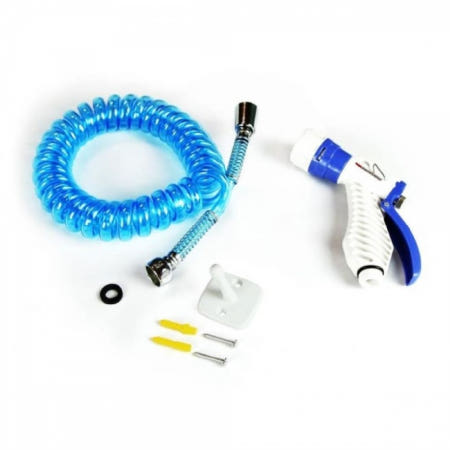 로얄워터콘 2.5M 스프레이건 세트 세차용고압분사기 베란다호스